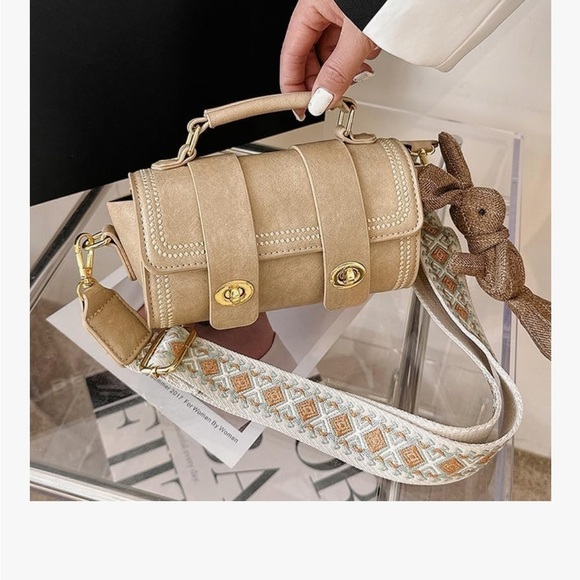 BirdinBag Handbags - Mini BirdinBag Compact Embroidered Flap Bucket Bag
Gold Hardware